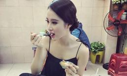 Angela Phương Trinh diện áo hai dây gợi cảm đi ăn vặt