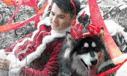 MC Trường Giang lạc giữa rừng tuyết cực đẹp trong mùa Noel