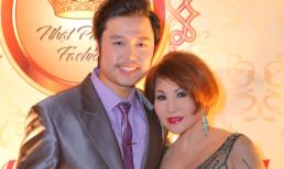 Vũ Hoàng Việt cùng Yvonne Thuý Hoàng diện cây xanh dự sinh nhật của nhà thiết kế Nhật Phượng