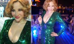 'Thảm họa thẩm mỹ' Tiết Chỉ Luân mặt như 'phù thủy' vẫn khoe ngực đầy