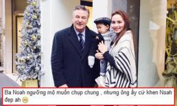 Con trai Diễm Hương được diễn viên nổi tiếng Alec Baldwin khen đẹp