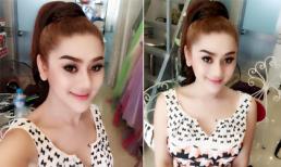 Ca sĩ Lâm Chi Khanh để lộ cằm nhọn đáng sợ