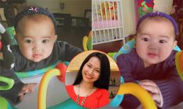 Con gái Kim Hiền 'gây sốt' với vẻ ngoài bụ bẫm, đáng yêu 