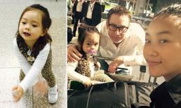 Bé Sol nhà Đoan Trang đáng yêu và 'nhắng nhít' tại sân bay