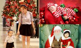 'Đọ' bộ ảnh Noel đáng yêu của nhóc tì nhà sao Việt