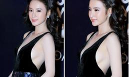 Angela Phương Trinh suýt lộ ngực vì chiếc váy phản chủ