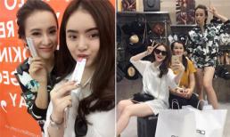  Ba mẹ con Angela Phương Trinh khoe 'chiến tích' mua sắm 