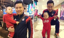 Điệu bộ 'chảnh' yêu không chịu được của con trai Tuấn Hưng