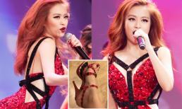 Hoàng Thùy Linh nóng bỏng diễn sung 'bung' cả giày cao gót