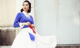 Hoa hậu điện ảnh Huỳnh Yến Trinh gây chú ý với bộ ảnh cầu nguyện cho nước Pháp