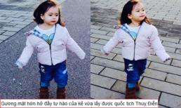 Con gái Đoan Trang tự hào khi lấy được quốc tịch Thụy Điển