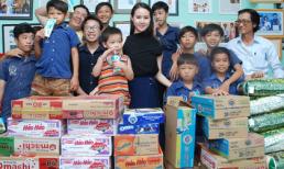 Người đẹp Hà Thành - Nguyễn Phương Anh giản dị đi từ thiện