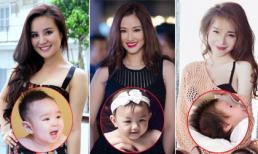 Điểm danh những mỹ nhân Việt khéo giấu chuyện 'vượt cạn' nhất