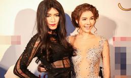 BB Trần diện váy sexy trên thảm đỏ