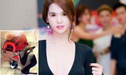 Ngọc Trinh diện set đồ gần 200 triệu dự ra mắt phim của đàn em