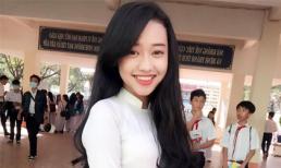 'Hot girl cơ hội' Thúy Vi dịu dàng trong tà áo dài trắng