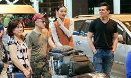 Lê Thúy được mẹ chồng ra sân bay tiễn lên đường sang Milan làm việc