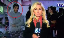 Nữ phóng viên bị tấn công khi đang ghi hình trực tiếp