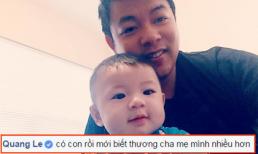 Nghi vấn Quang Lê khoe con trai bụ bẫm?