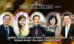 Những gương mặt và khát vọng về một mùa Doanh nhân Toả sáng thành công