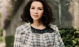 Thanh Mai trẻ trung xuống phố giữa ngày đông giá rét