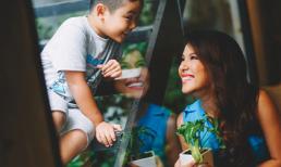 Lý Thanh Thảo bật mí chế độ dinh dưỡng cho con trai