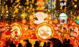 Sắc đỏ ngập tràn khắp châu Á đón Tết con Khỉ