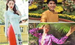 Thời trang đẹp mắt của sao Việt ngày đầu xuân