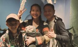 Gia đình Kim Hiền khám phá thủy cung