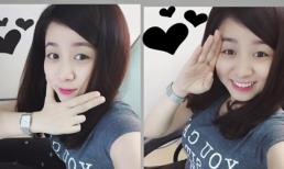 Nhan sắc tươi tắn của cô gái được cho là vợ của Trường Giang