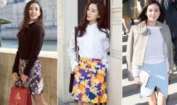 Gu thời trang nữ tính và thanh lịch của Lưu Thi Thi