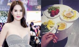 'Thực đơn lạ' khiến Ngọc Trinh vướng nghi án đang có bầu