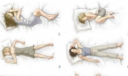 Những tư thế ngủ tiết lộ tính cách của bạn