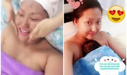 Phi Thanh Vân hé lộ hình ảnh đầu tiên của con trai đầu lòng