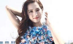 Đặng Thu Thảo đẹp mong manh với váy kết hoa lan kỳ công