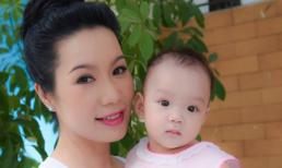 Diễn viên Trịnh Kim Chi xinh đẹp bên con gái út