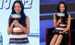 Thang Duy xuất hiện xinh tươi sau khi công bố có bầu