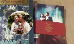 Lộ diện thiệp cưới đậm chất cổ điển của Đinh Ngọc Diệp - Victor Vũ