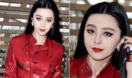 Phạm Băng Băng kẻ mắt sắc lẹm dự show Louis Vuitton