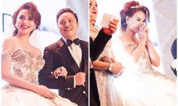 Đinh Ngọc Diệp bật khóc trong đám cưới với Victor Vũ