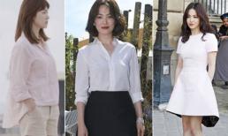 Học cách 'ăn gian' chiều cao của nàng chân ngắn Song Hye Kyo