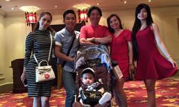 Lộ diện bố mẹ chồng đại gia, em gái chồng của Khánh Thi 