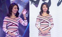 Đường cong hoàn hảo của U40 Lâm Tâm Như khi mặc váy bó