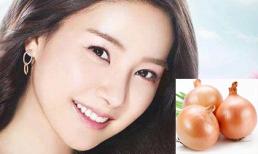 Chăm sóc tóc đơn giản từ một củ hành tây