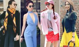 Thời trang đời thường 'gây sốt' của sao Việt tuần qua (P110)