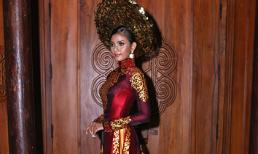 Trương Thị May mặc lại áo dài từng dự thi Miss Universe 2013