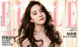 Lưu Diệu Phi đẹp tựa thiên thần trên bìa tạp chí