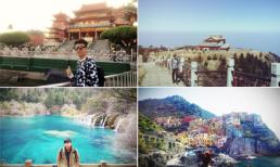 'Theo chân' Hồ Quang Hiếu để khám phá 'tiên cảnh' trên thế giới