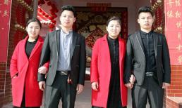 Hai anh em sinh đôi lấy hai chị em sinh đôi