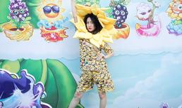 Hòa Minzy ăn diện phong cách của Công Phượng đi sự kiện